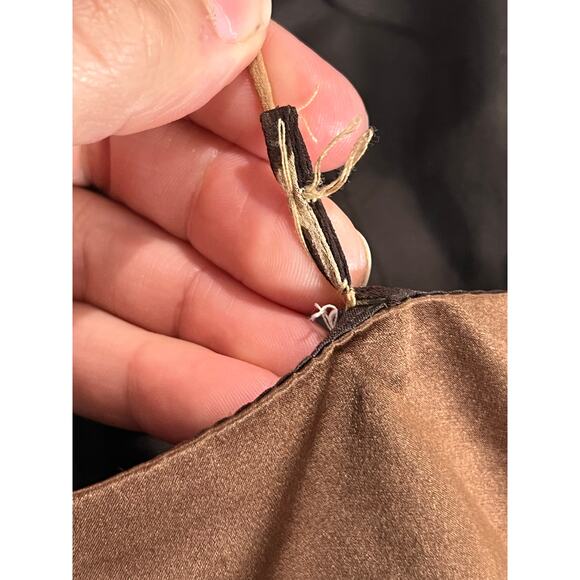 Mia Paluzzi Maxi Dress Leopard Print Sz 4 Y2K 2000s Formal Party Cocktail - Picture 11 of 15